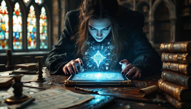 Free Digital Gothic Magic Photo - Gothic, Student, Library | Download ...