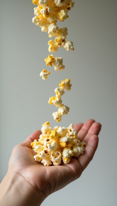 Free Cascading Buttery Popcorn Image | Download at StockCake