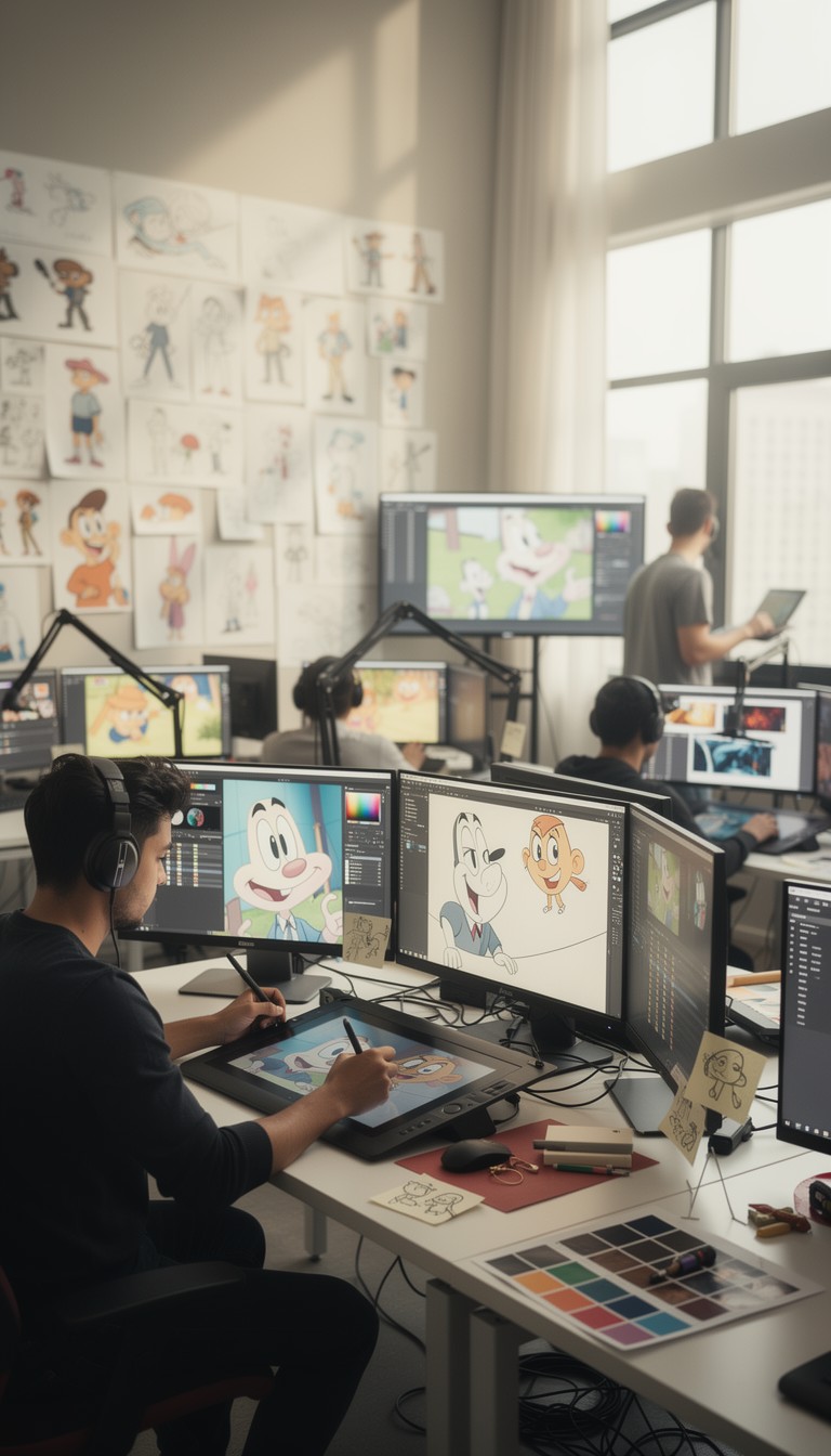 Shadowmachine Animation Studio Free Animation Studio Workspace Image - Animation, Studio, Artists ...