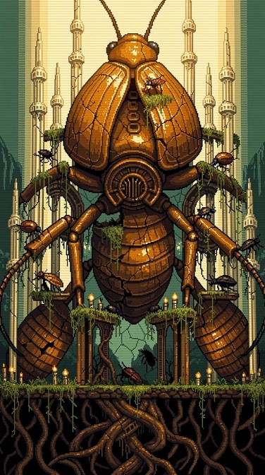 Free Beetle Cathedral Shrine Image - Insect, Beetle, Exoskeleton ...