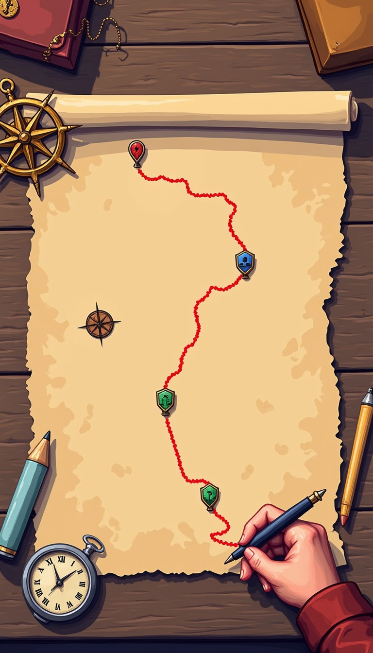 Free Adventure Progress Map Image - Map, Journey, Adventure | Download ...