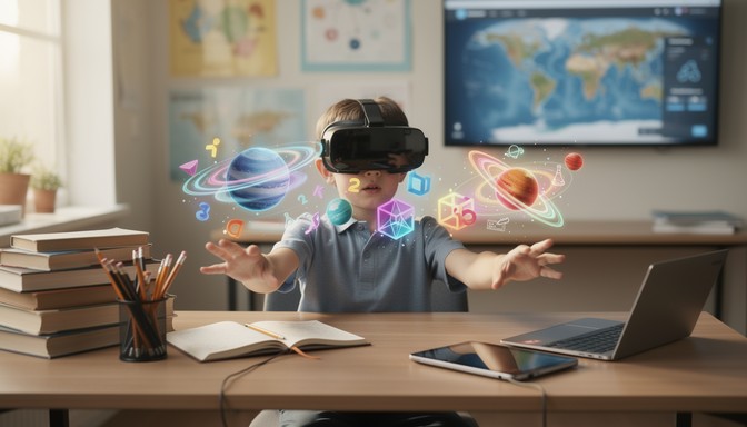 Free VR Learning Experience Image - Vr, Children, Education | Download ...