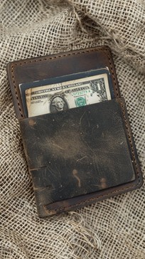 Free Worn Leather Wallet Image - Wallet, Leather, Money | Download at ...