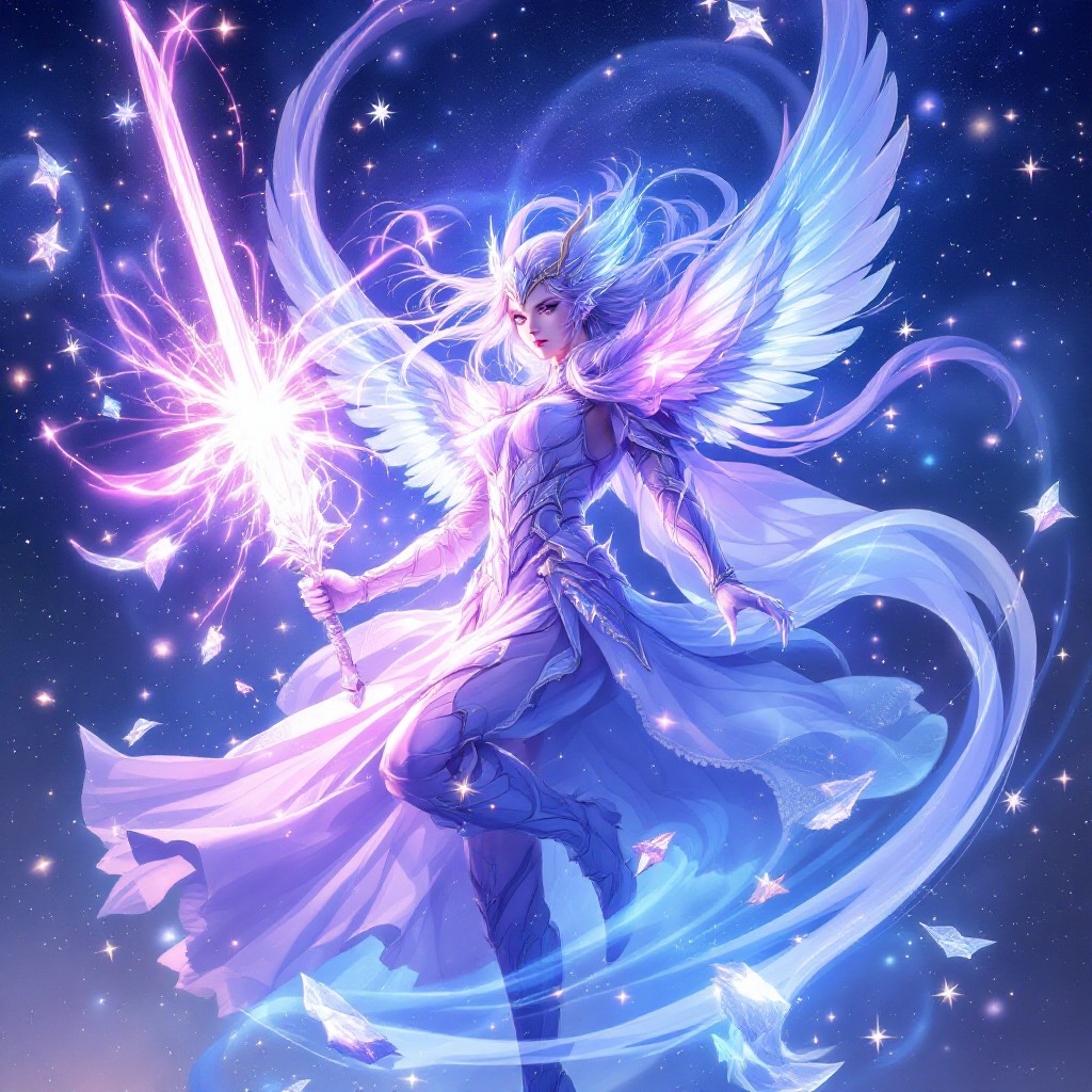 Free Celestial Warrior Ascends Image - Magical, Celestial, Warrior ...