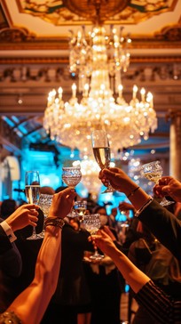 Toasting Event Background Free Elegant Toast Celebration Image - Celebration, Ballroom ...