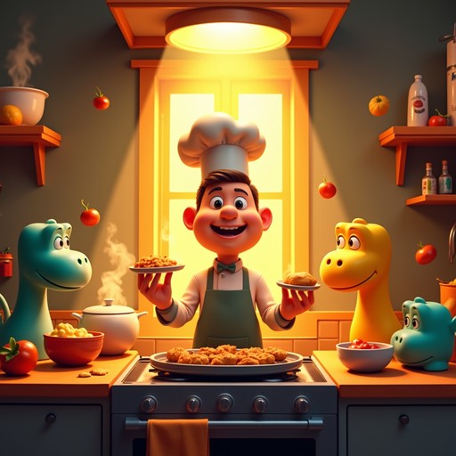 Free Whimsical Cooking Fun Photo - Chef, Cartoon, Kitchen | Download at ...