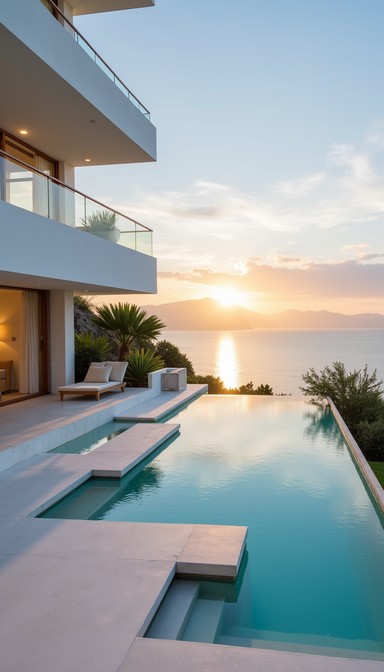 Free Oceanfront Infinity Paradise Image - Villa, Minimalist, Luxury ...