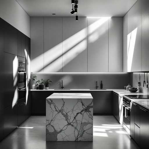 Free Luxurious Marble Kitchen Image - Minimal, Modern, Marble ...