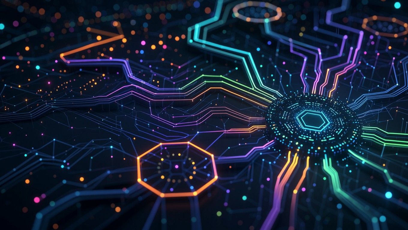 Free Digital Network Visualization Image - Network, Technology, Digital ...