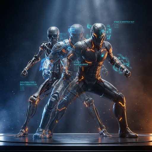 Download Futuristic Armor Transform Stock Images for Free | StockCake