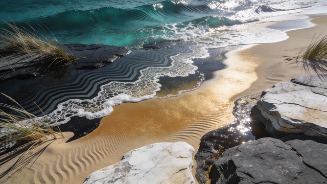 Beach Abstract Textures Free Abstract Beach Patterns Image - Abstract, Coastal, Beach ...