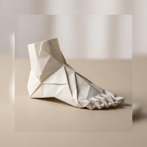 Free Paper Foot Sculpture Image - Origami, Papercraft, Sculpture ...