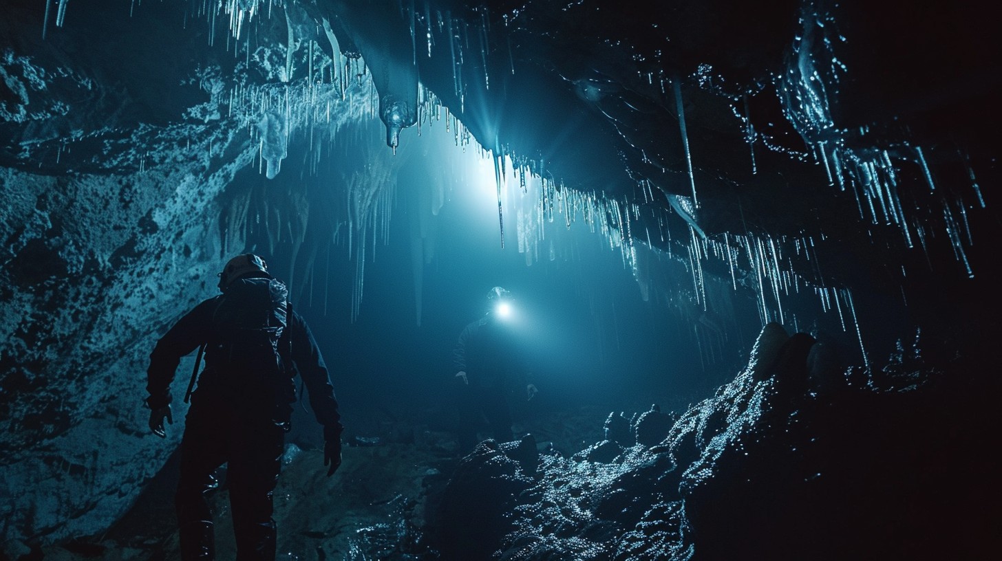 Free Cave Exploration Adventure Image - Explorer, Cavern, Stalactites ...