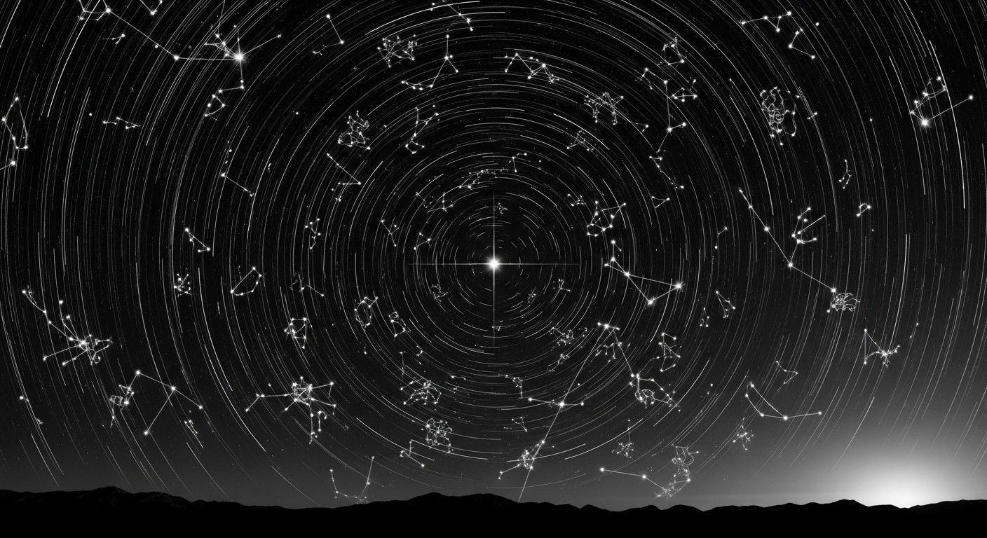 Free Celestial Star Trails Image - Astronomy, Stars, Constellations ...