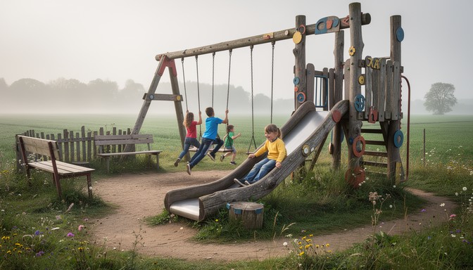 Free Rural Playground Paradise Image - Playground, Rural, Countryside ...