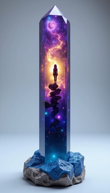 Free Cosmic Crystal Obelisk Image - Crystal, Obelisk, Cosmic | Download ...