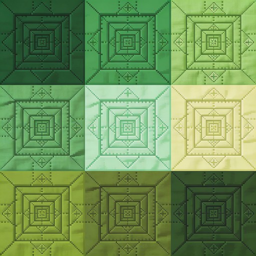 Free Fractal Green Quilt Image - Quilt, Fractal, Recursive | Download ...