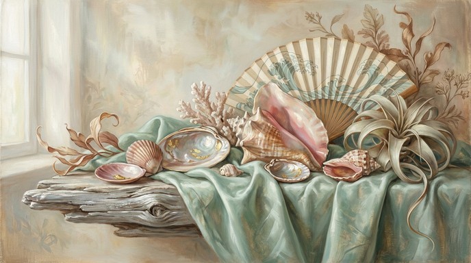 Sea Shell Still Life Free Seashell Still Life Image - Seashells, Coral, Stilllife | Download ...