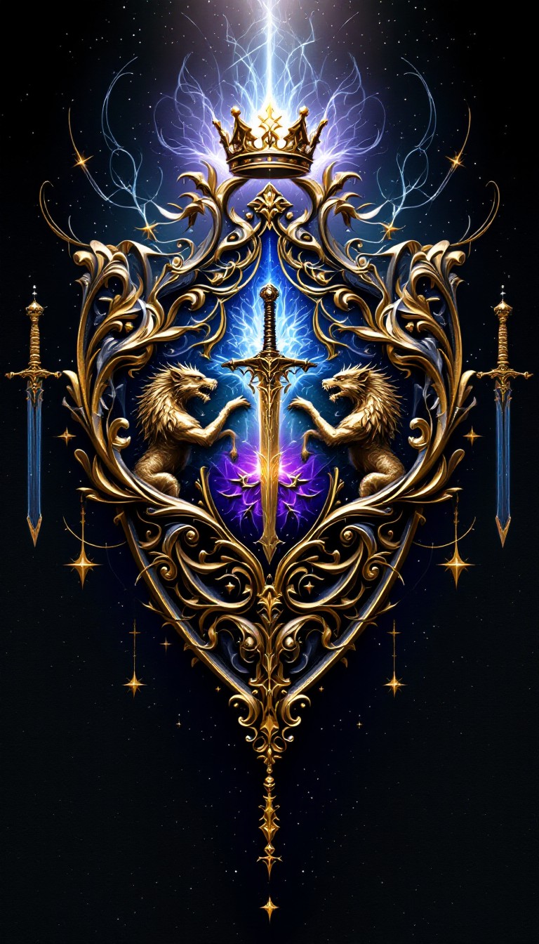 Free Ancient Magical Crest Image - Shield, Emblem, Heraldic | Download ...