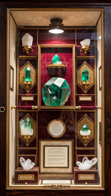 Free Emerald Cabinet Display Image | Download at StockCake