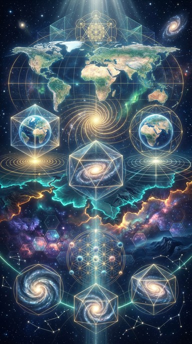 Geometric Patterns In Space Free Harmonic Geometry Layers Image - Geometry, Sacred, Mathematical ...