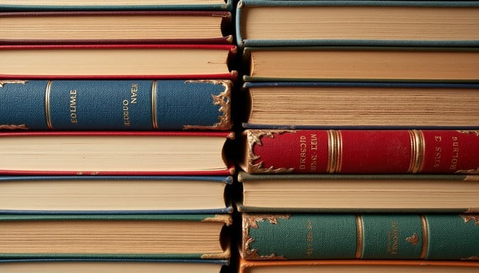 Free Vintage book collection Image - Books, Library, Vintage | Download ...