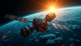 Free Orbital Technology Gleams Image - Satellite, Space, Orbit ...