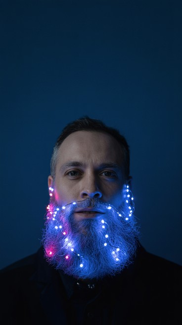 Free Illuminated Beard Portrait Image | Download at StockCake