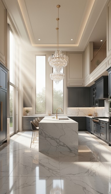 Free Luxury Kitchen Design Image - Kitchen, Luxury, Marble | Download ...