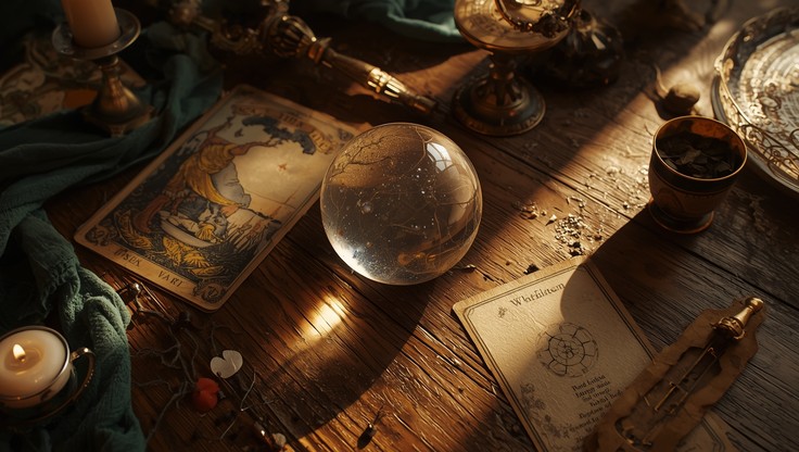 Free Candlelit Fortune Telling Image - Tarot, Divination, Mystical ...