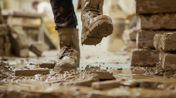 Hanging Labour Free Construction Site Walk Image | Download at StockCake