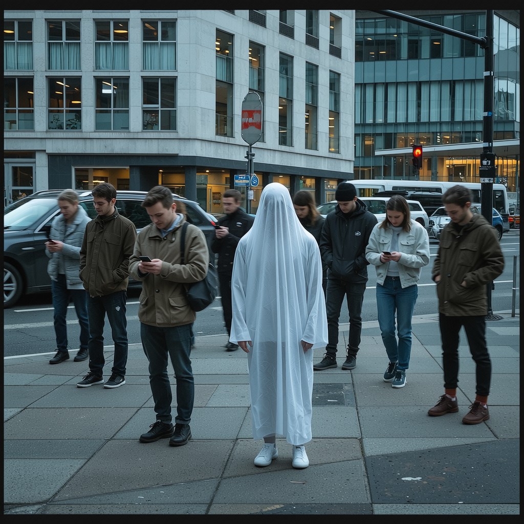 Free Invisible Among Crowds Image - Ghost, Loneliness, Isolation ...