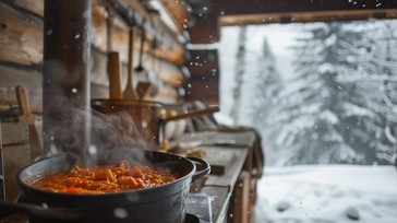 Kitchen Snow Background Free Cozy winter cooking Image - Cozy, Winter, Cooking | Download at ...
