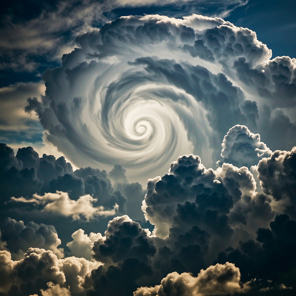 Free Swirling Cloud Vortex Photo - Clouds, Vortex, Spiral | Download at ...