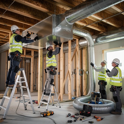 Free Ventilation System Installation Image - Construction, Ventilation ...