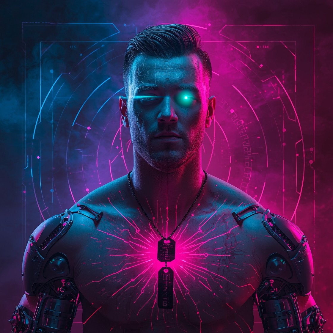 Free Cybernetic Soldier Transformation Image - Cyberpunk, Soldier ...