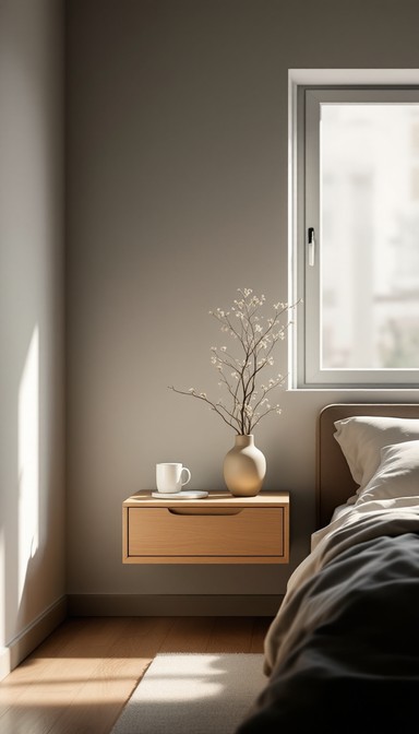 Free Minimalist Morning Light Image - Minimalist, Scandinavian, Bedroom ...