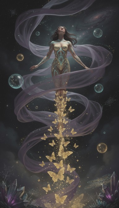 Free Celestial Butterfly Transformation Image - Fantasy, Woman ...