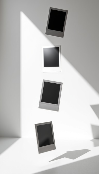 Free Floating Polaroid Spiral Image - Polaroid, Frames, Floating ...