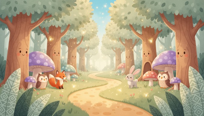 Free Enchanted Forest Pathway Image - Forest, Woodland, Trees ...
