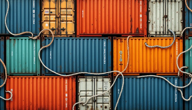 Free Maritime Industrial Texture Image - Containers, Maritime, Shipping ...