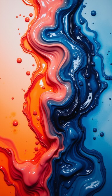 Free Fluid Color Fusion Image | Download at StockCake
