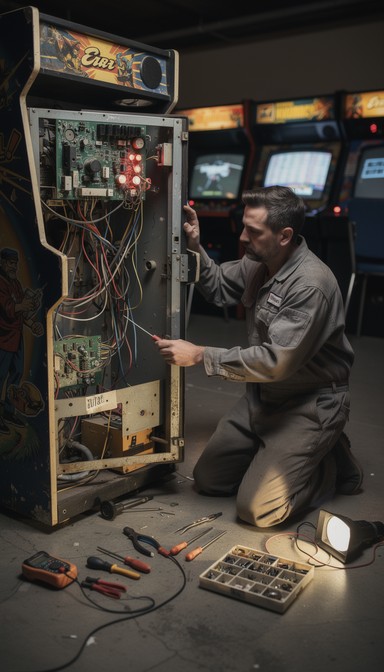 Free Arcade Machine Repair Image - Arcade, Repair, Maintenance ...