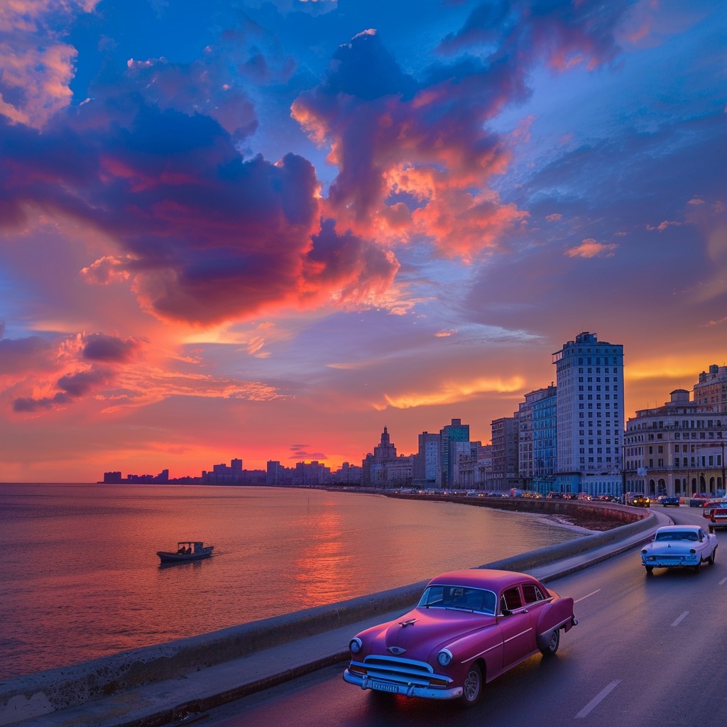 Free Sunset City Drive Image - Sunset, Cityscape, Vintage | Download at ...