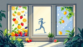 Free Wellness Window Triptych Image - Wellness, Minimal, Triptych ...