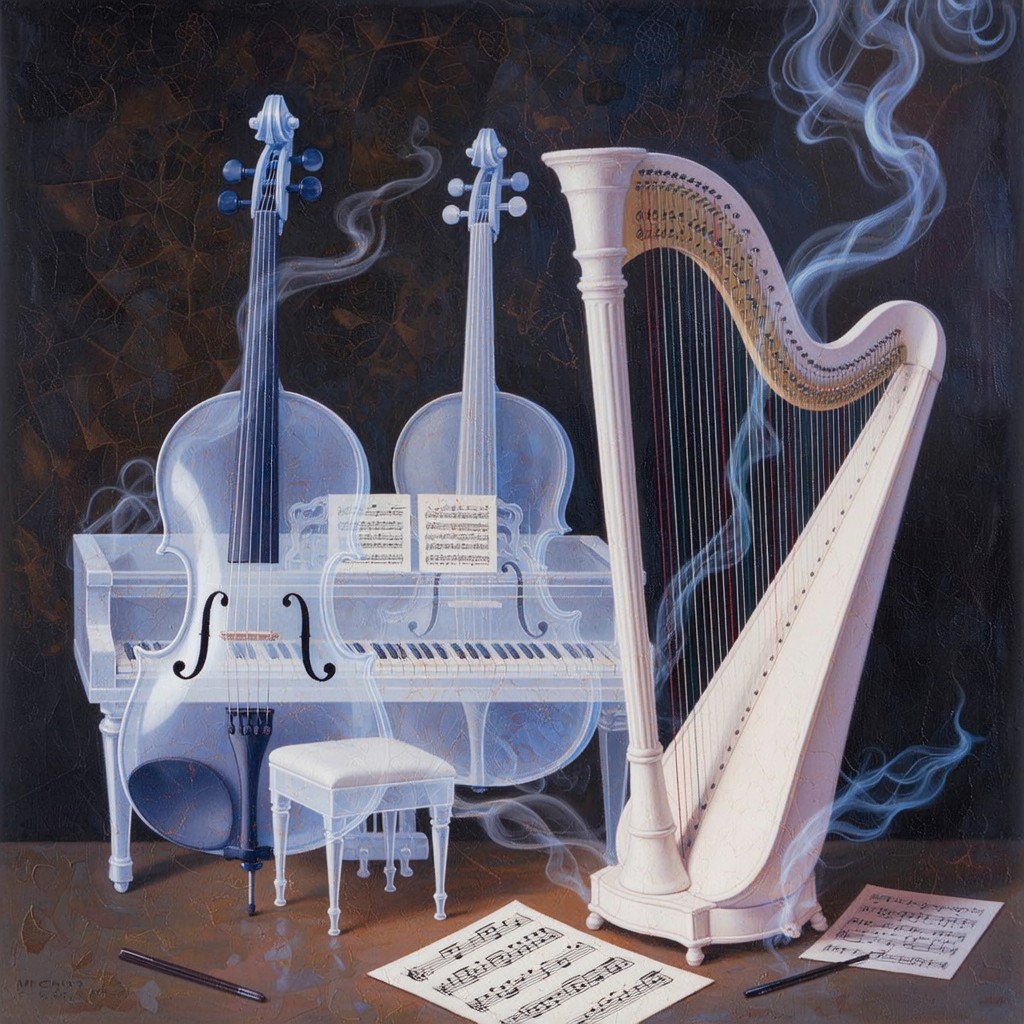 Free Ghostly Musical Instruments Image - Ethereal, Translucent, Ghostly ...