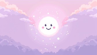 Free Kawaii Cosmic Joy Image - Kawaii, Pixel, Smile | Download at StockCake
