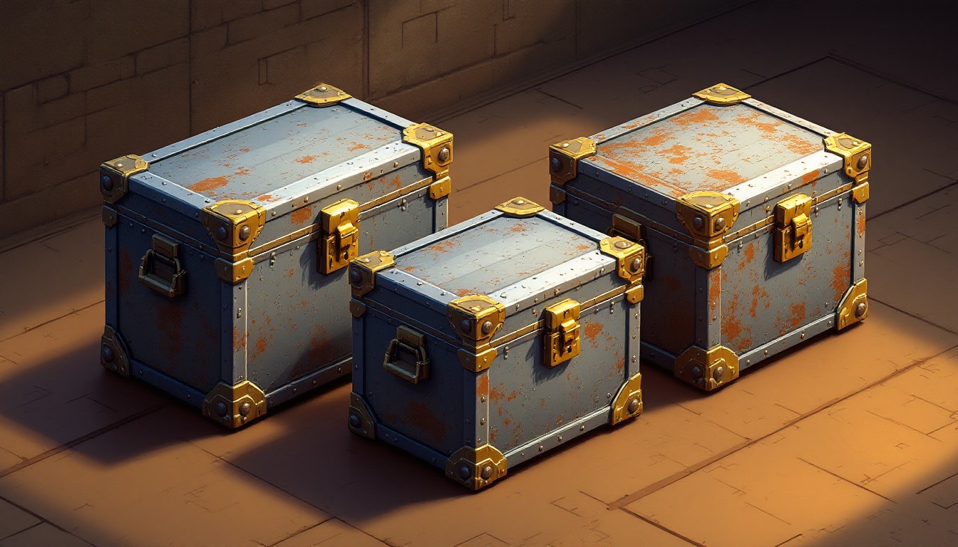 Free Chest Free Industrial Treasure Chests Photo - Pixel, Isometric, Trunks ...