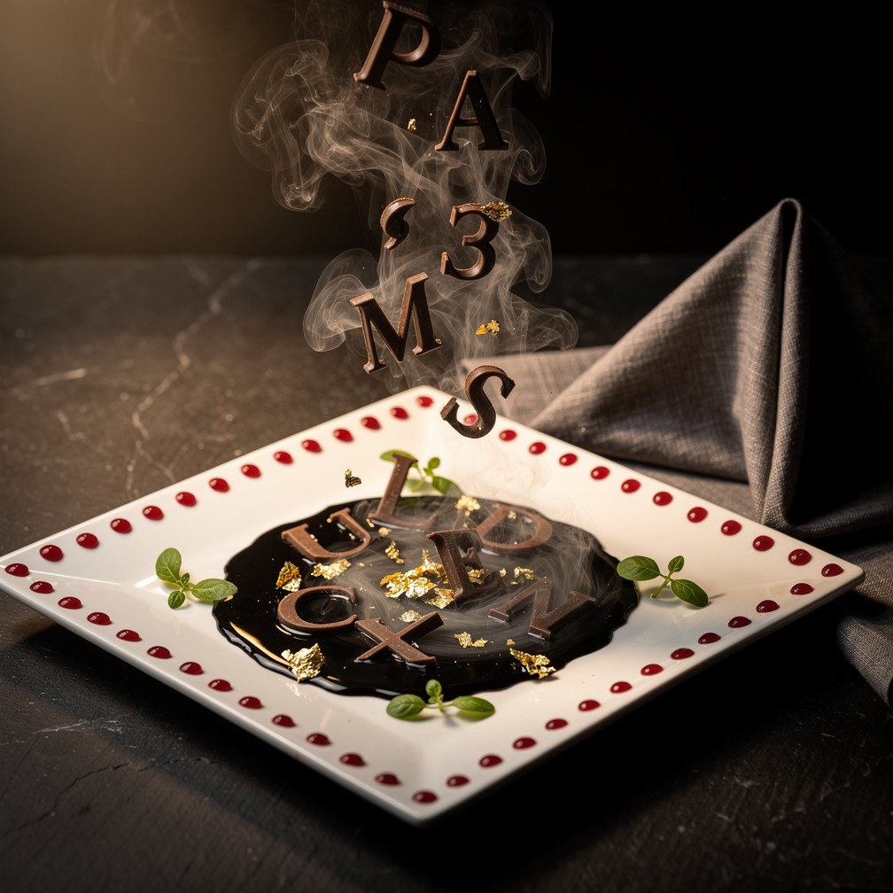 Free Falling Chocolate Letters Image - Dessert, Chocolate, Letters ...