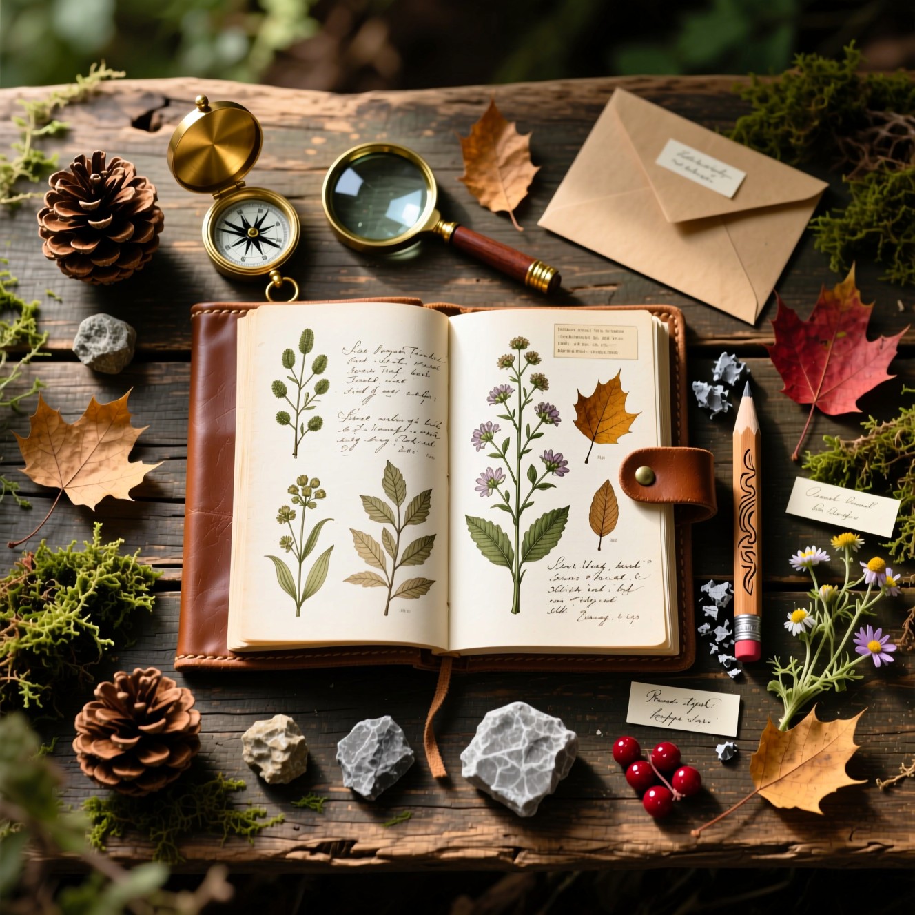 Notes From Nature Free Naturalist's Field Notes Image - Journal, Botanical, Nature ...